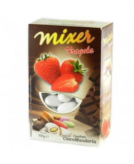 Конфеты Mixer миндаль в шоколаде клубника 0,5кг Конфеты Mixer миндаль в шоколаде клубника 0,5кг