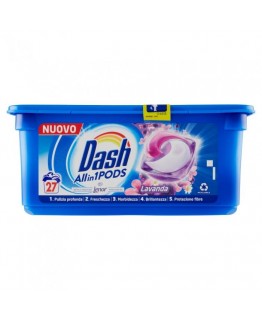 Капсулы для стирки Dash Lavanda 27шт
