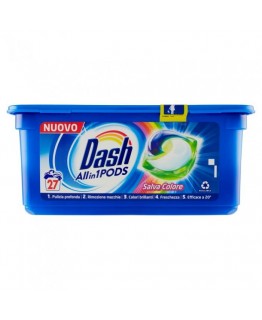 Капсулы для стирки Dash Salva Colore 27шт Капсулы для стирки Dash Salva Colore 27шт
