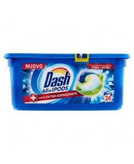 Капсулы для стирки Dash Extra-Igienizzante 24шт