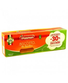 Дитяче печиво Plasmon -30% di Zuccheri від 6 місяців 240г
