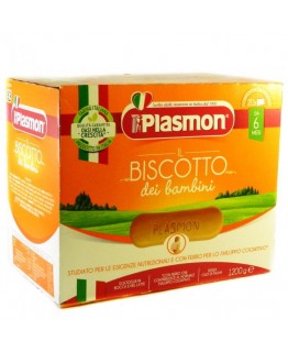 Детское печенье Plasmon 6 месяцев 1200г