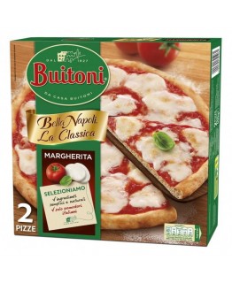 Пицца Buitoni Marggherita 2шт 650г