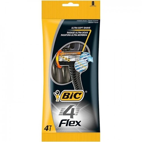 Верстати для гоління Bic4 Flex 4шт Верстати для гоління Bic4 Flex 4шт
