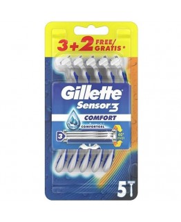 Станки для бритья Gillette Sensor3 Comfort 5шт