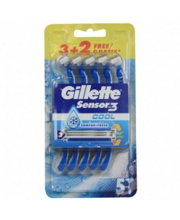 Станки для бритья Gillette Sensor3 Cool 5шт Станки для бритья Gillette Sensor3 Cool 5шт