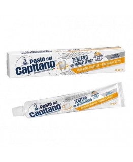 Зубная паста Capitano Zenzero con Antibacterico 75мл