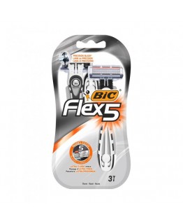 Станки для бритья Bic 5 Flex 3шт