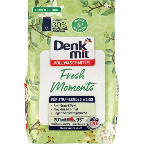 Порошок Denkmit Fhesh Moments 20 стирок 1,300кг Порошок Denkmit Fhesh Moments 20 стирок 1,300кг