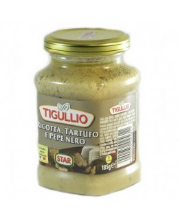Соус Tigullio Ricotta Tartufo e Pepe Nero 190г Соус Tigullio Ricotta Tartufo e Pepe Nero 190г