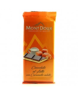 Шоколад Mont Doux Latte con Cframello salato 100г