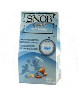 Конфеты SNOB миндаль в ванильном шоколаде 200г