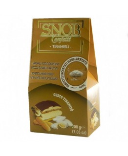 Конфеты SNOB миндаль в шоколаде вкус тирамису 200г