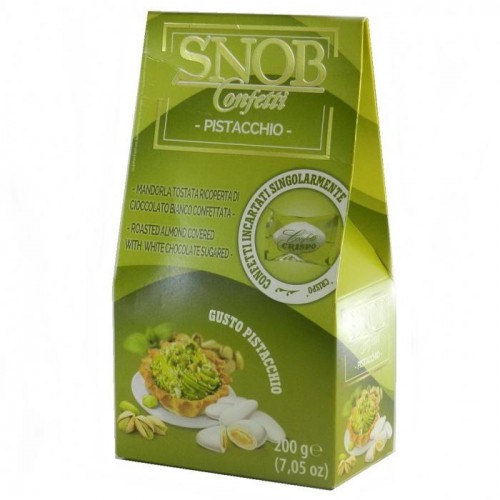 Конфеты SNOB миндаль в шоколаде с фисташковым вкусом 200г Конфеты SNOB миндаль в шоколаде с фисташковым вкусом 200г