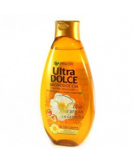Гель для душа Garnier Ultra Dolce масло аргана и камелии 500 мл Гель для душа Garnier Ultra Dolce масло аргана и камелии 500 мл