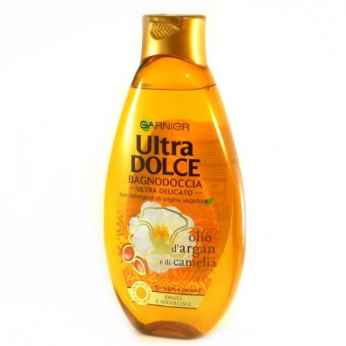Гель для душа Garnier Ultra Dolce масло аргана и камелии 500 мл Гель для душа Garnier Ultra Dolce масло аргана и камелии 500 мл