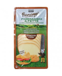 Сыр Parmareggio копченый и нарезанный 120г Сыр Parmareggio копченый и нарезанный 120г