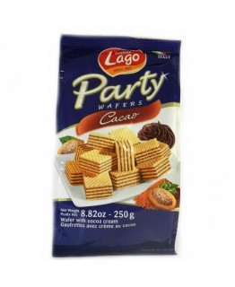 Вафли Lago Party cacao 250г
