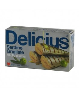 Сардина Delicius в оливковом масле 90г