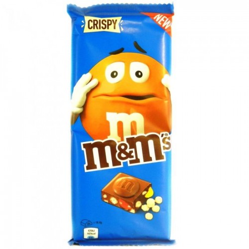 Шоколад M & Ms Crispy 150г Шоколад M & Ms Crispy 150г