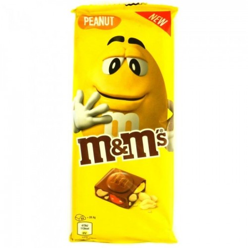 Шоколад M & Ms Peanut 165г Шоколад M & Ms Peanut 165г