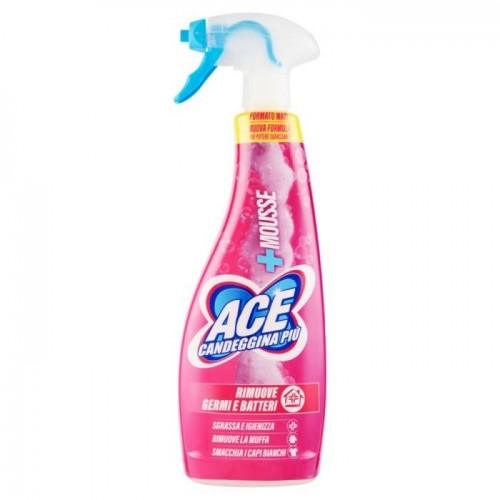 Універсальний засіб для чищення Ace spray mousse candeggina 650 мл Універсальний засіб для чищення Ace spray mousse candeggina 650 мл