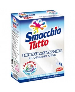 Отбеливатель-пятновыводитель Smacchio Tutto Универсальный с активным-кислородом 1 кг Отбеливатель-пятновыводитель Smacchio Tutto Универсальный с активным-кислородом 1 кг