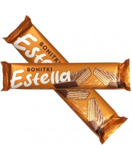 Вафелька Bonitki Estella с карамельным вкусом 50 г