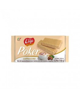Вафли Lago Poker cappuccino 45 г