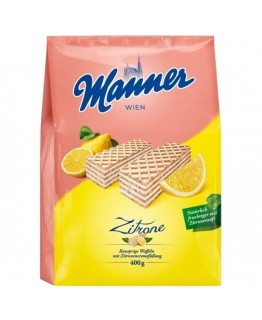 Вафли Manner лимонные 400 г