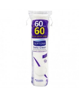 Ватные диски Septona soft touch 120 шт Ватные диски Septona soft touch 120 шт