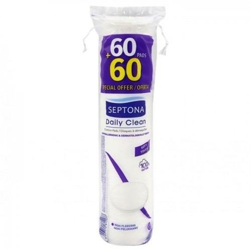 Ватні диски Septona soft touch 120 шт Ватні диски Septona soft touch 120 шт