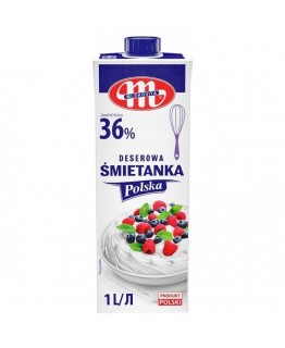 Вершки Mlekovita 36% 1л