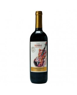 Вино красное Corte Viola Rosso полусладкое 10% 750 мл