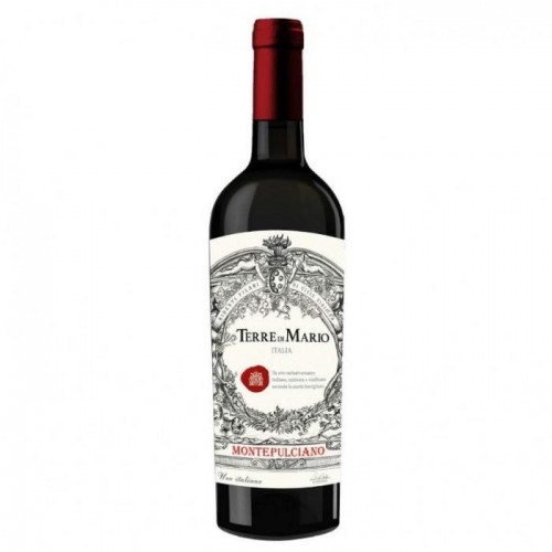 Вино сухе червоне Terre di Mario Montepulciano 12.5% 0.75л Вино сухе червоне Terre di Mario Montepulciano 12.5% 0.75л