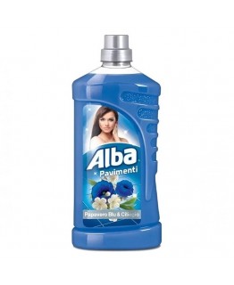 Средство для мытья пола Alba синий мак и цвет вишни 1л
