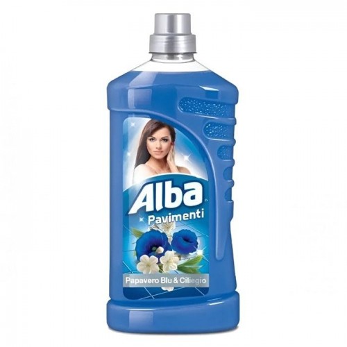 Средство для мытья пола Alba синий мак и цвет вишни 1л Средство для мытья пола Alba синий мак и цвет вишни 1л