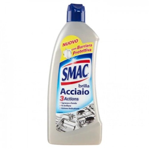Средство Smac для мытья стальных поверхностей с полирующим действием 500 мл Средство Smac для мытья стальных поверхностей с полирующим действием 500 мл