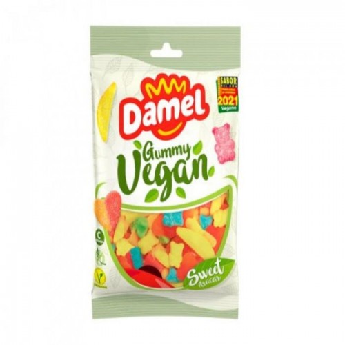 Желейки Damel Gummy Vegan Без глютена 80г Желейки Damel Gummy Vegan Без глютена 80г
