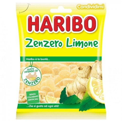 Желейки Haribo имбирь и лимон 175 г Желейки Haribo имбирь и лимон 175 г