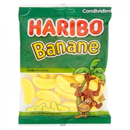 Желейки Haribo в форме банана 175 г Желейки Haribo в форме банана 175 г