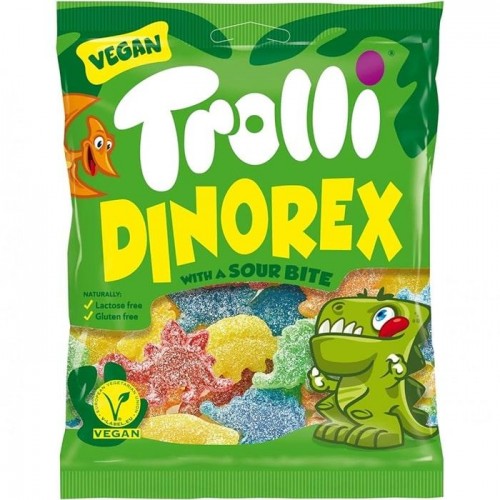 Желейки Trolli dinorex 150 г Желейки Trolli dinorex 150 г