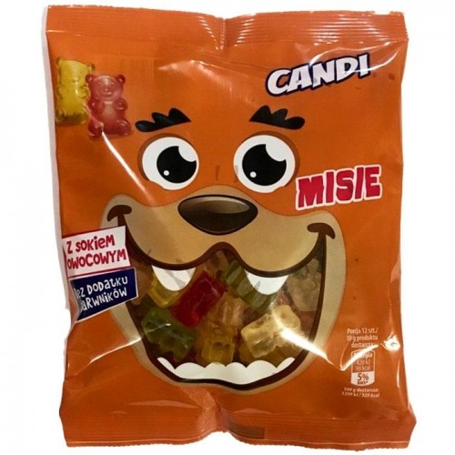 Желейные конфеты Candi misie (мишки) 200 г Желейные конфеты Candi misie (мишки) 200 г
