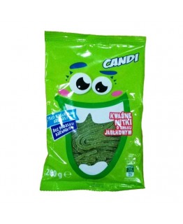 Жилейки Candi кислые со вкусом яблока 200г