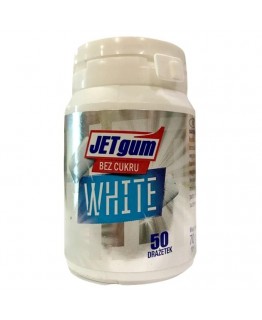 Жуйка JET gum White без цукру 50 шт