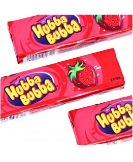 Жвачка клубника Hubba Bubba 35г