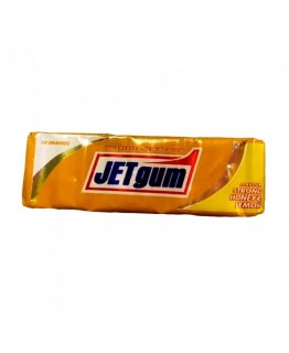 Жевательная резинка JETgum мед-лимон 10 шт