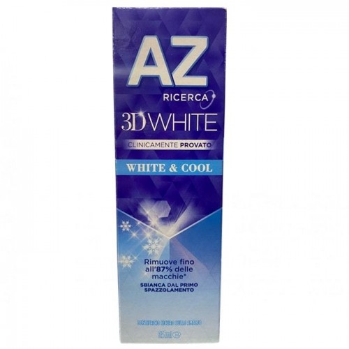 Зубная паста AZ Ricerca 3D White white & cool 65 мл Зубная паста AZ Ricerca 3D White white & cool 65 мл