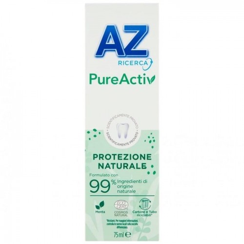 Зубная паста AZ Ricerca Pure Activ protezione naturale 75 мл Зубная паста AZ Ricerca Pure Activ protezione naturale 75 мл