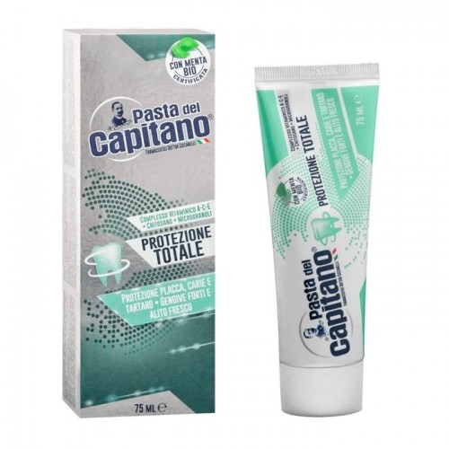 Зубная паста Capitano protezione totale полная защита 75мл Зубная паста Capitano protezione totale полная защита 75мл